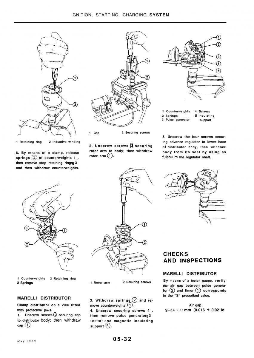 Alfa Romeo 33 owners manual / page 119