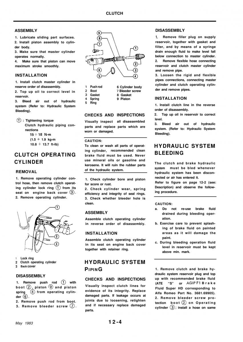 Alfa Romeo 33 owners manual / page 131