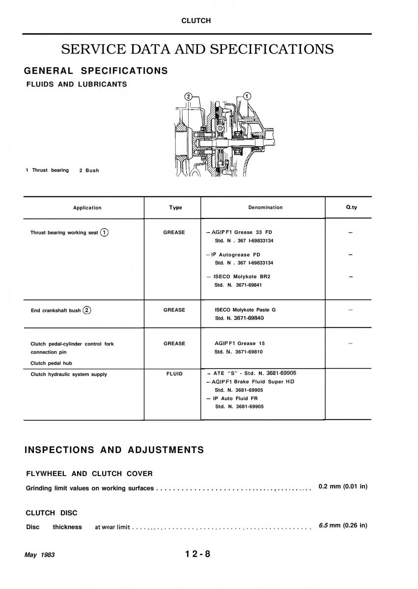 Alfa Romeo 33 owners manual / page 133