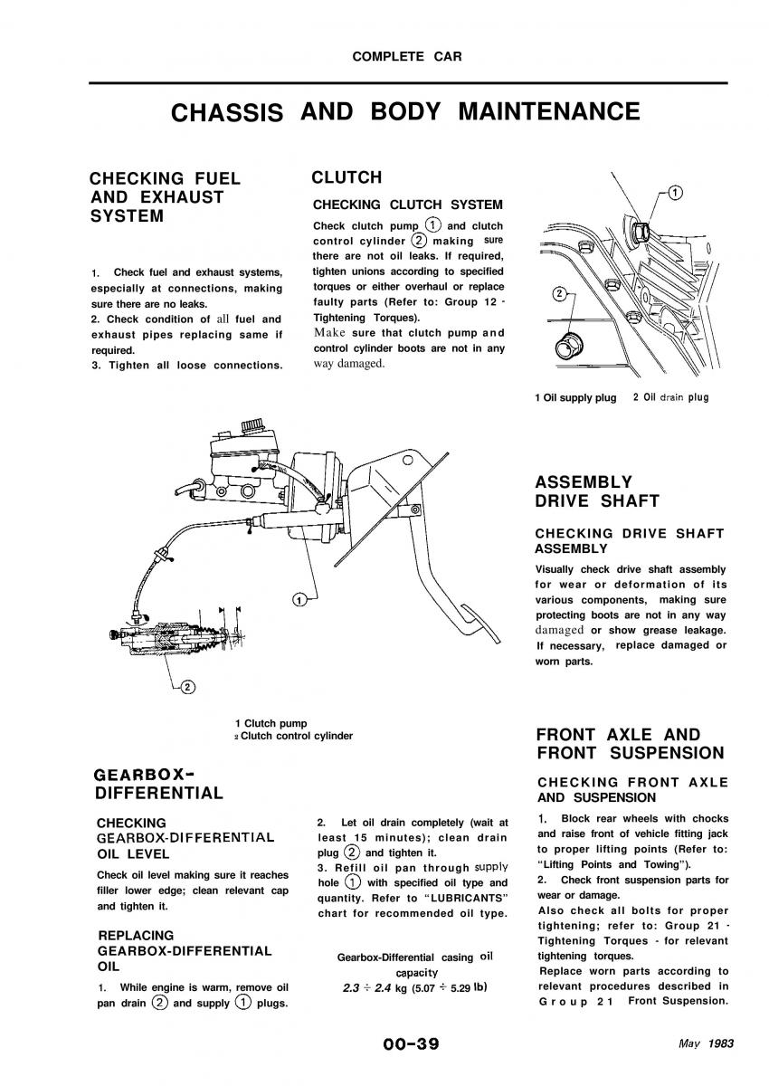 Alfa Romeo 33 owners manual / page 139