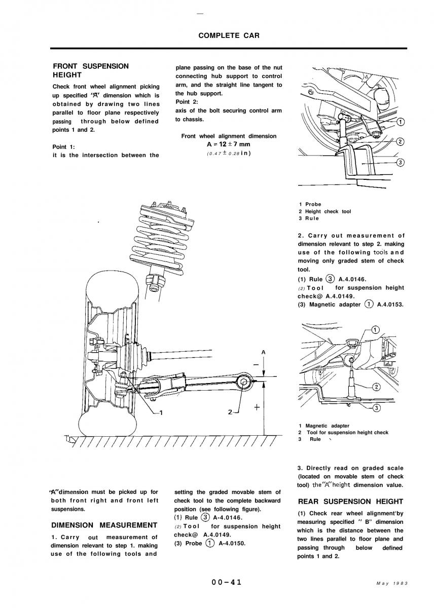 Alfa Romeo 33 owners manual / page 141