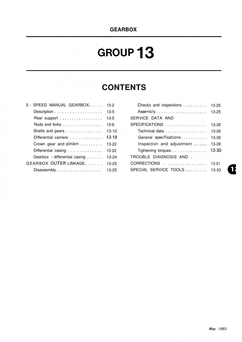 Alfa Romeo 33 owners manual / page 148