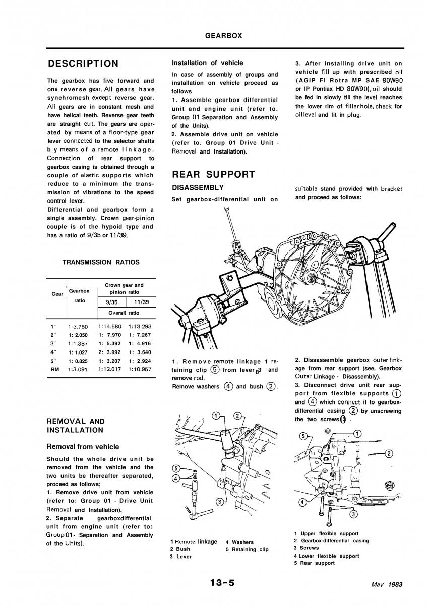 Alfa Romeo 33 owners manual / page 152