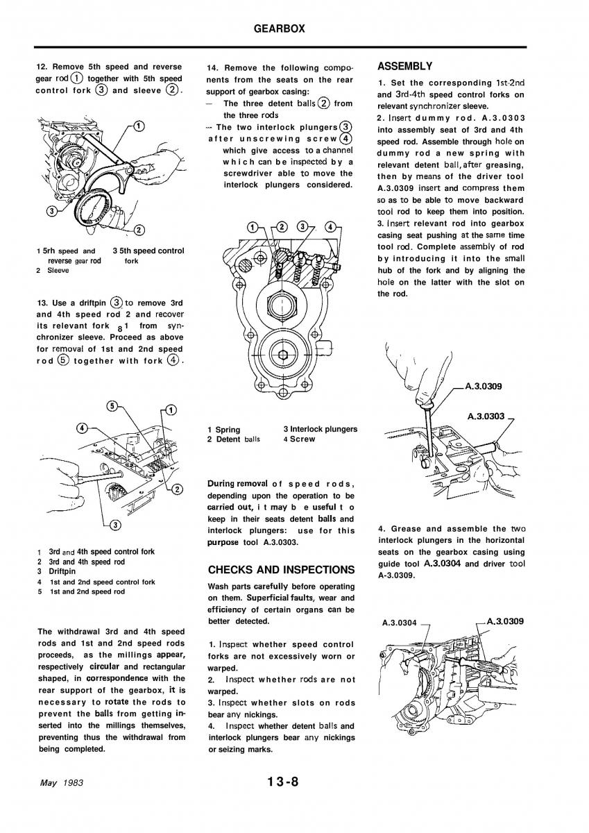 Alfa Romeo 33 owners manual / page 155