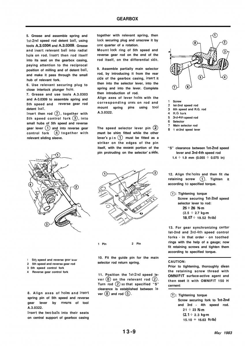 Alfa Romeo 33 owners manual / page 156