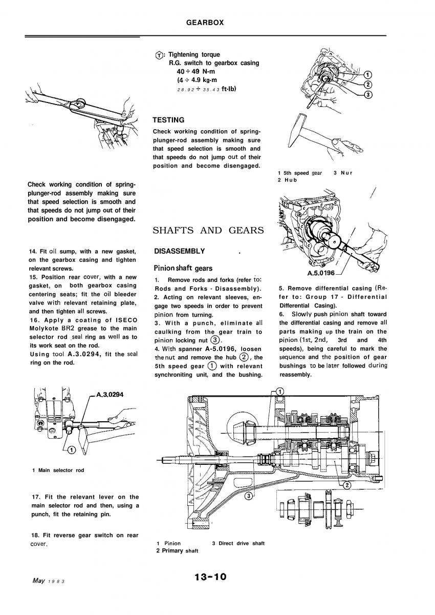 Alfa Romeo 33 owners manual / page 157