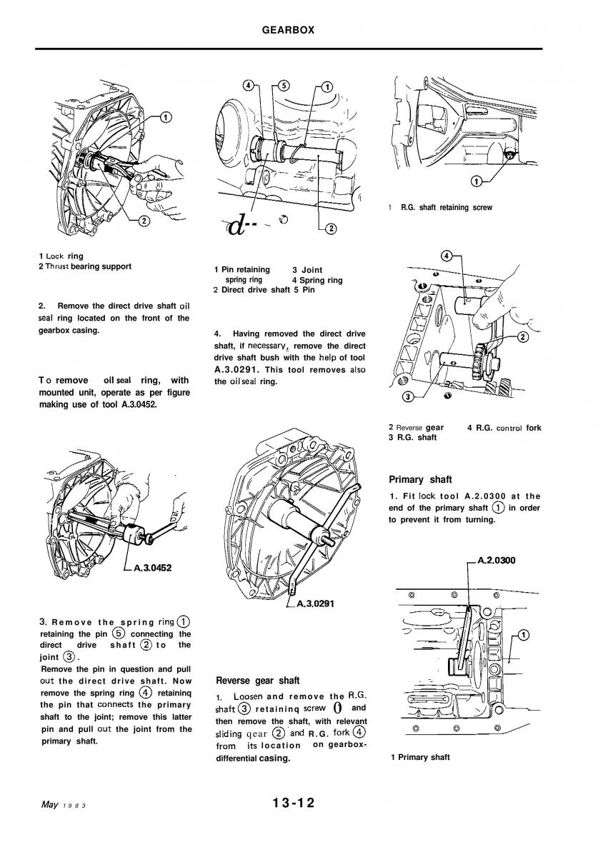 Alfa Romeo 33 owners manual / page 159