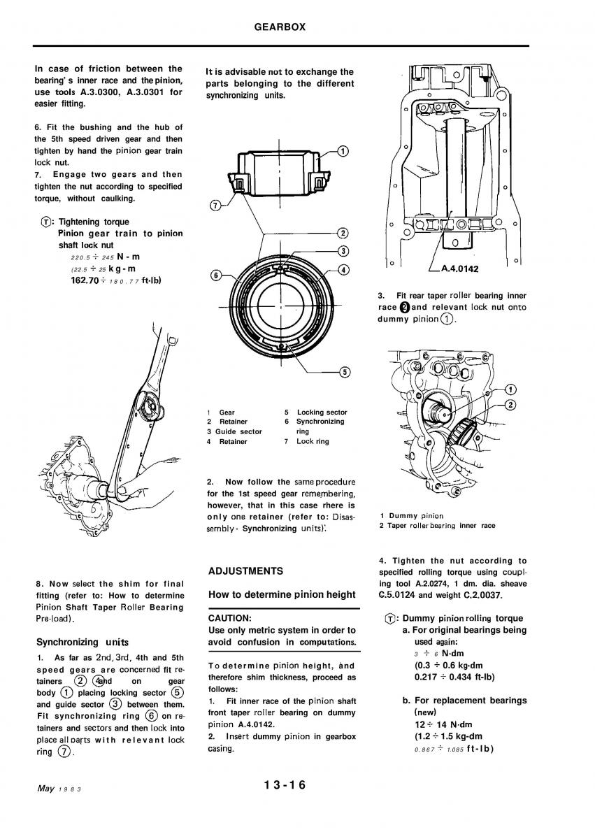 Alfa Romeo 33 owners manual / page 163