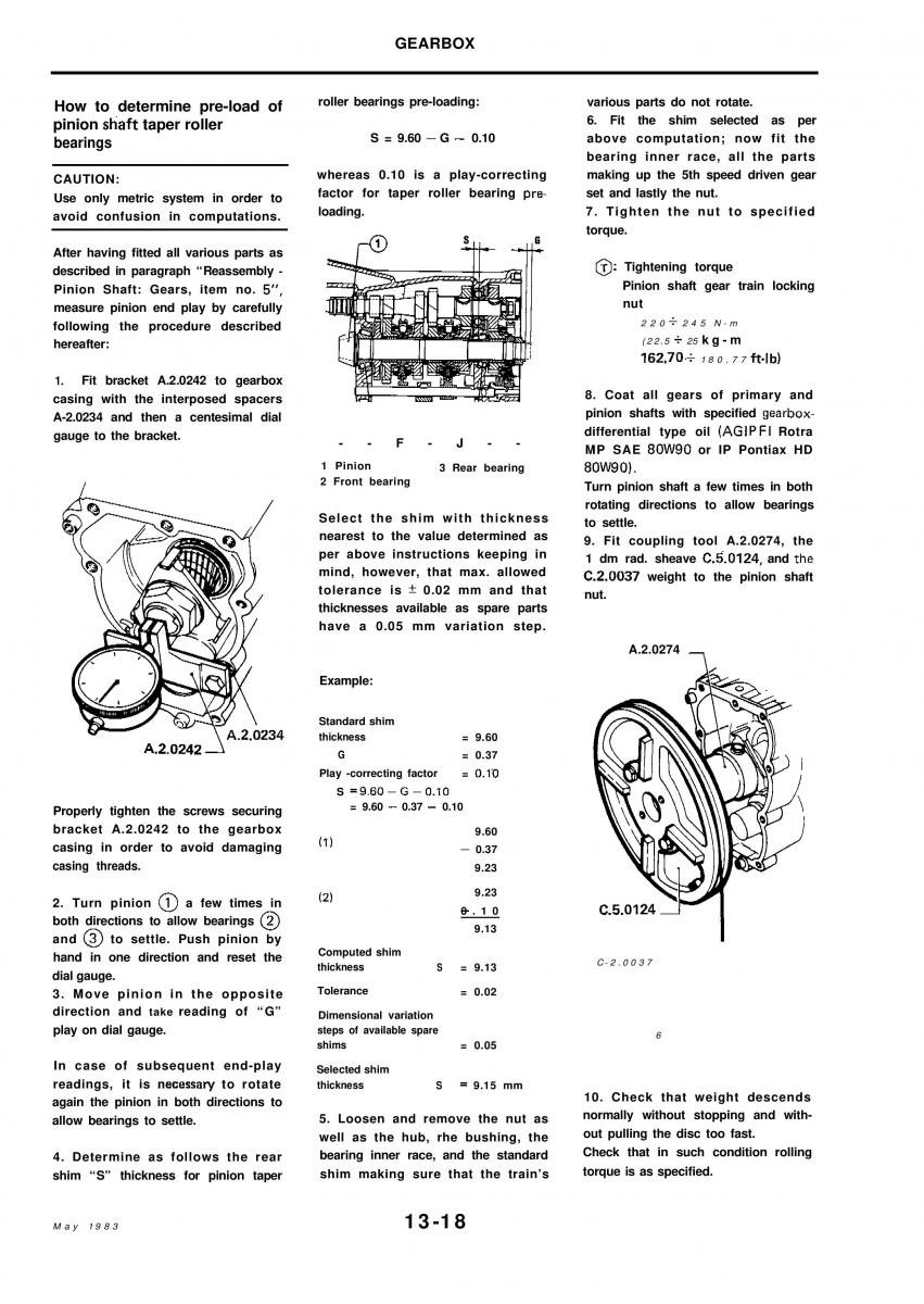 Alfa Romeo 33 owners manual / page 165