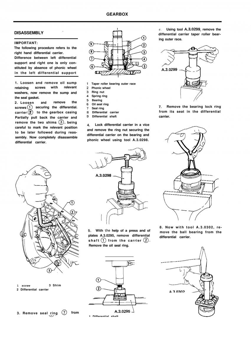 Alfa Romeo 33 owners manual / page 167