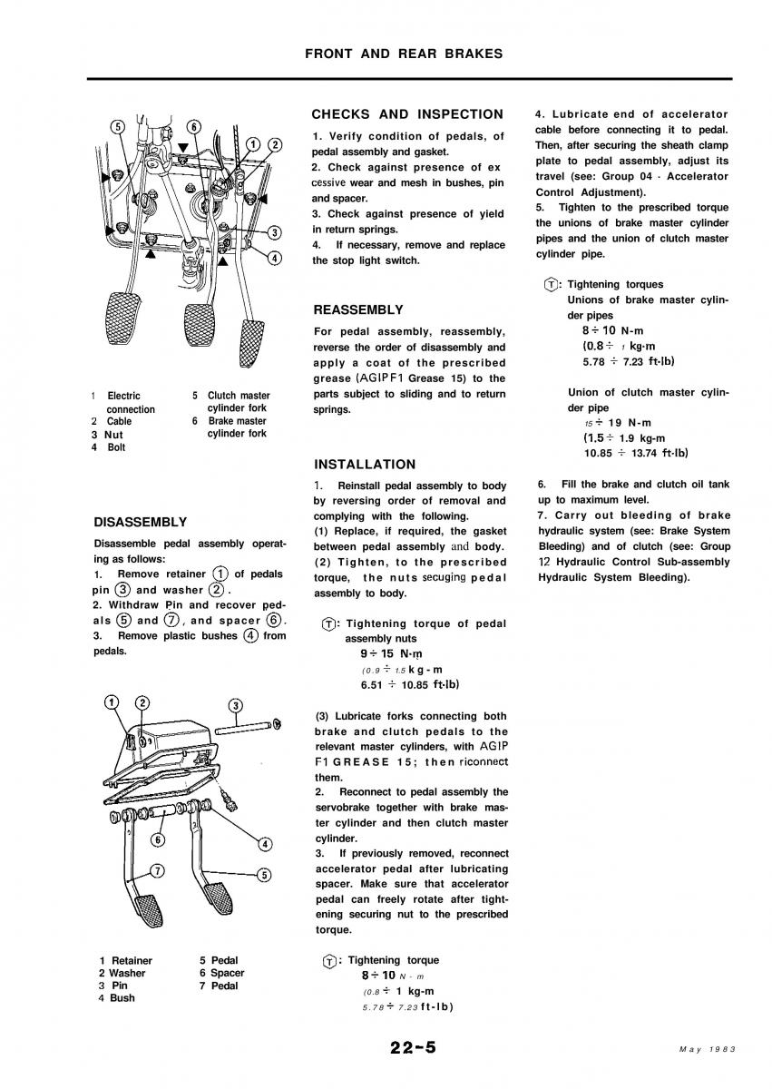 Alfa Romeo 33 owners manual / page 204