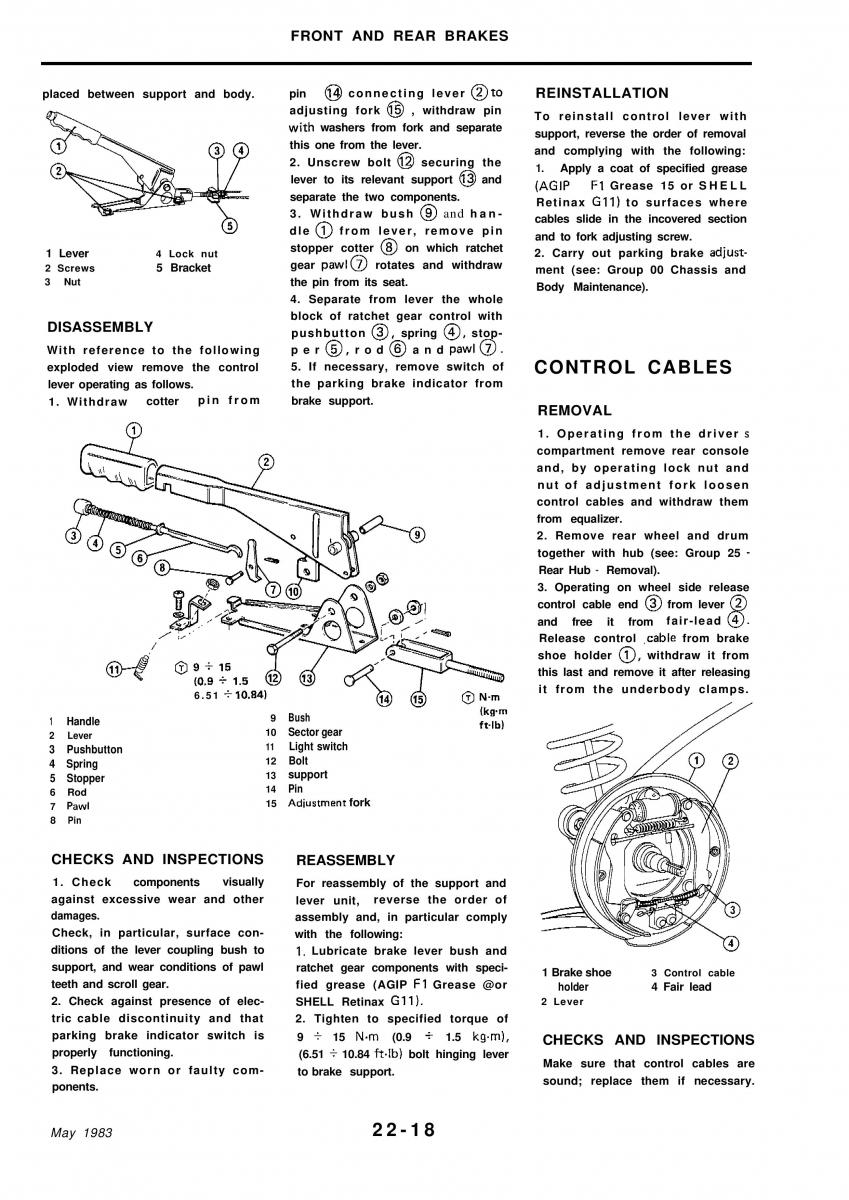 Alfa Romeo 33 owners manual / page 213