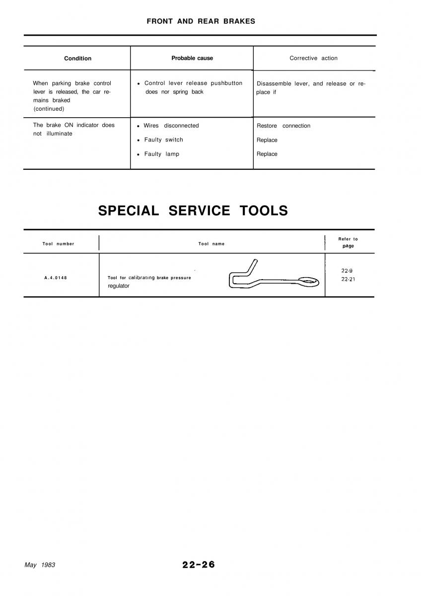 Alfa Romeo 33 owners manual / page 219