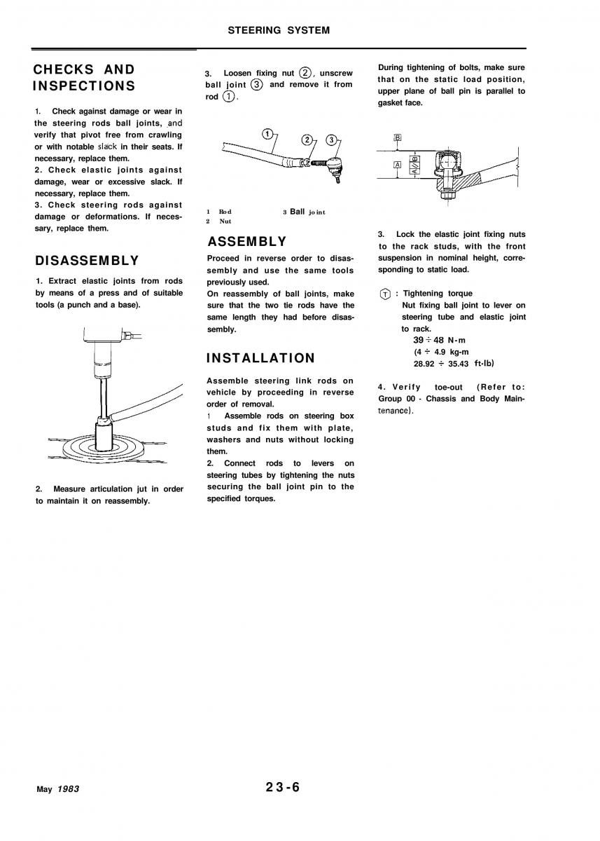 Alfa Romeo 33 owners manual / page 224