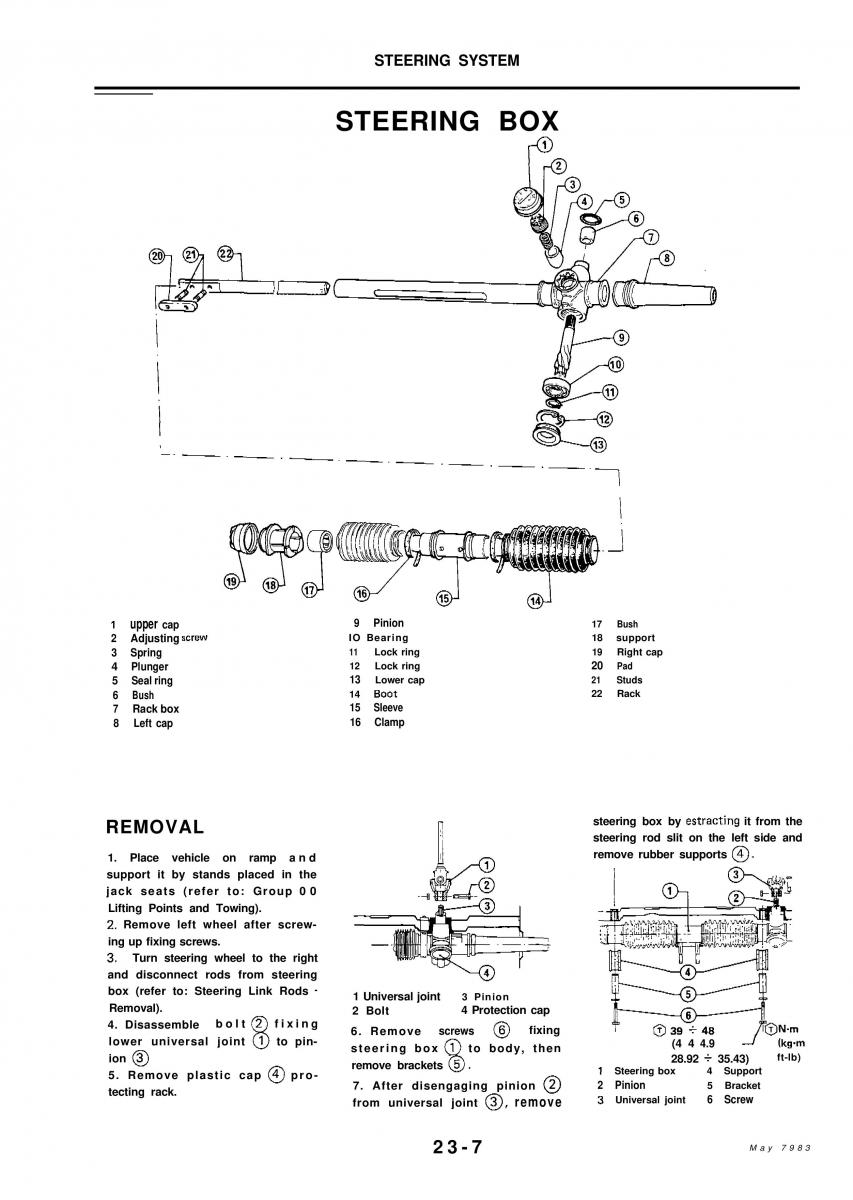 Alfa Romeo 33 owners manual / page 225