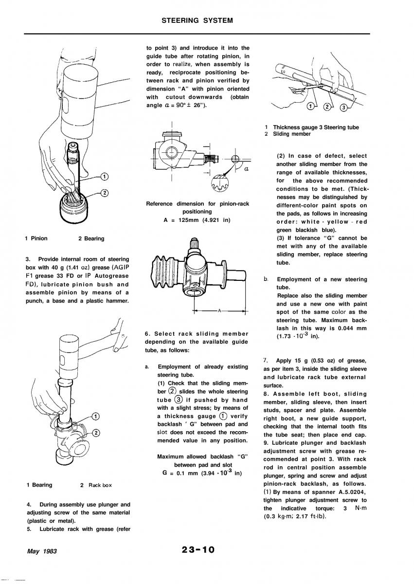 Alfa Romeo 33 owners manual / page 227