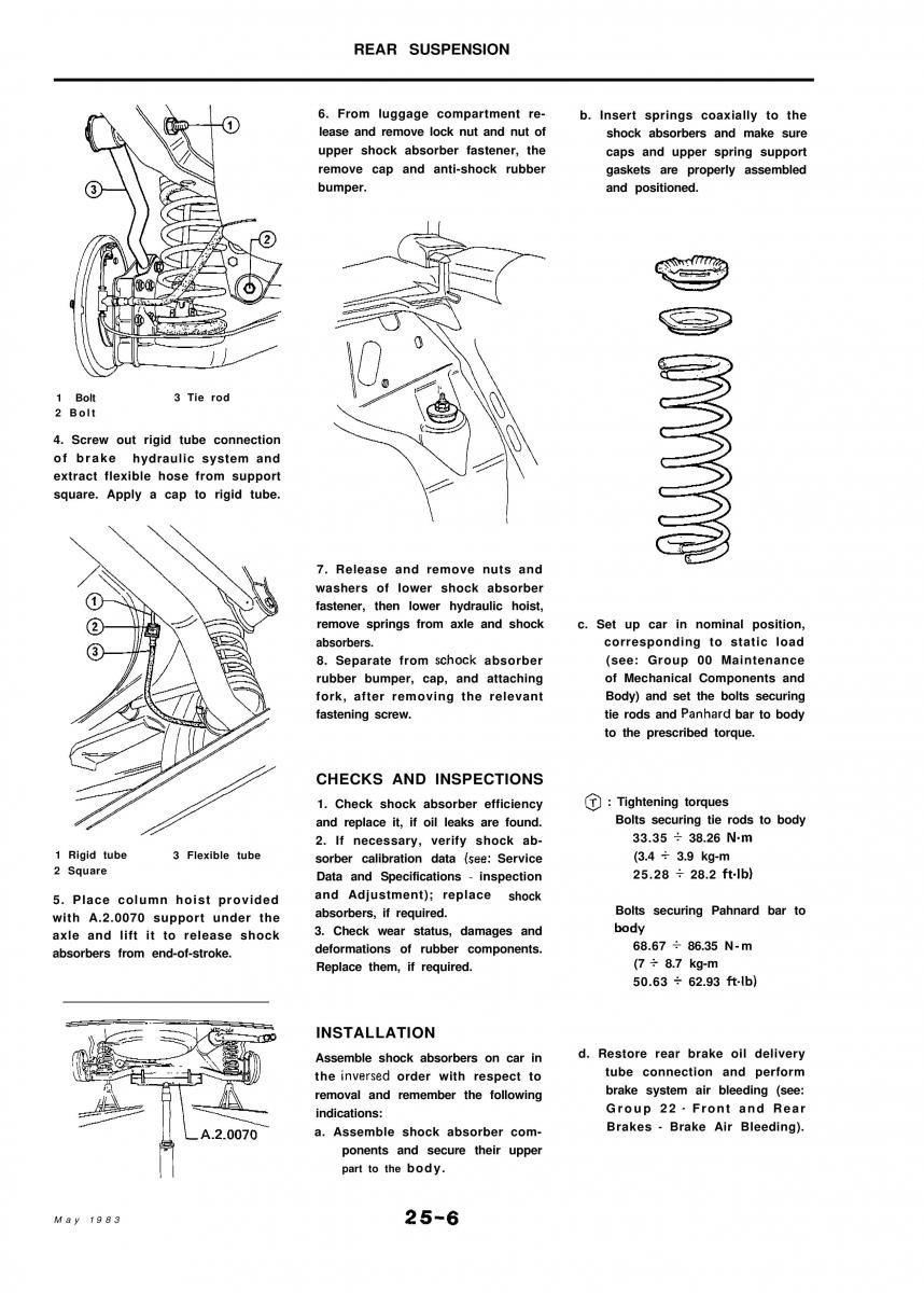 Alfa Romeo 33 owners manual / page 237