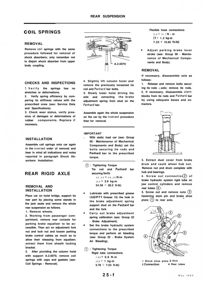 Alfa Romeo 33 owners manual / page 238