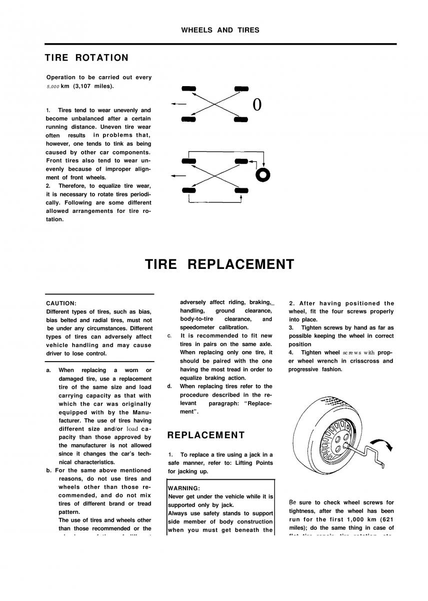 Alfa Romeo 33 owners manual / page 244