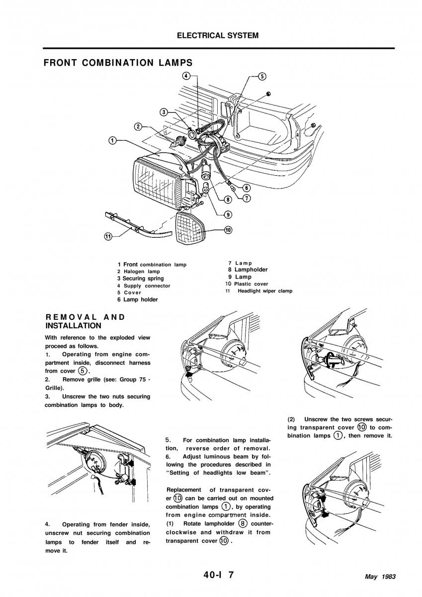 Alfa Romeo 33 owners manual / page 264