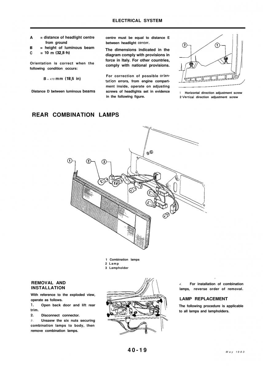 Alfa Romeo 33 owners manual / page 266