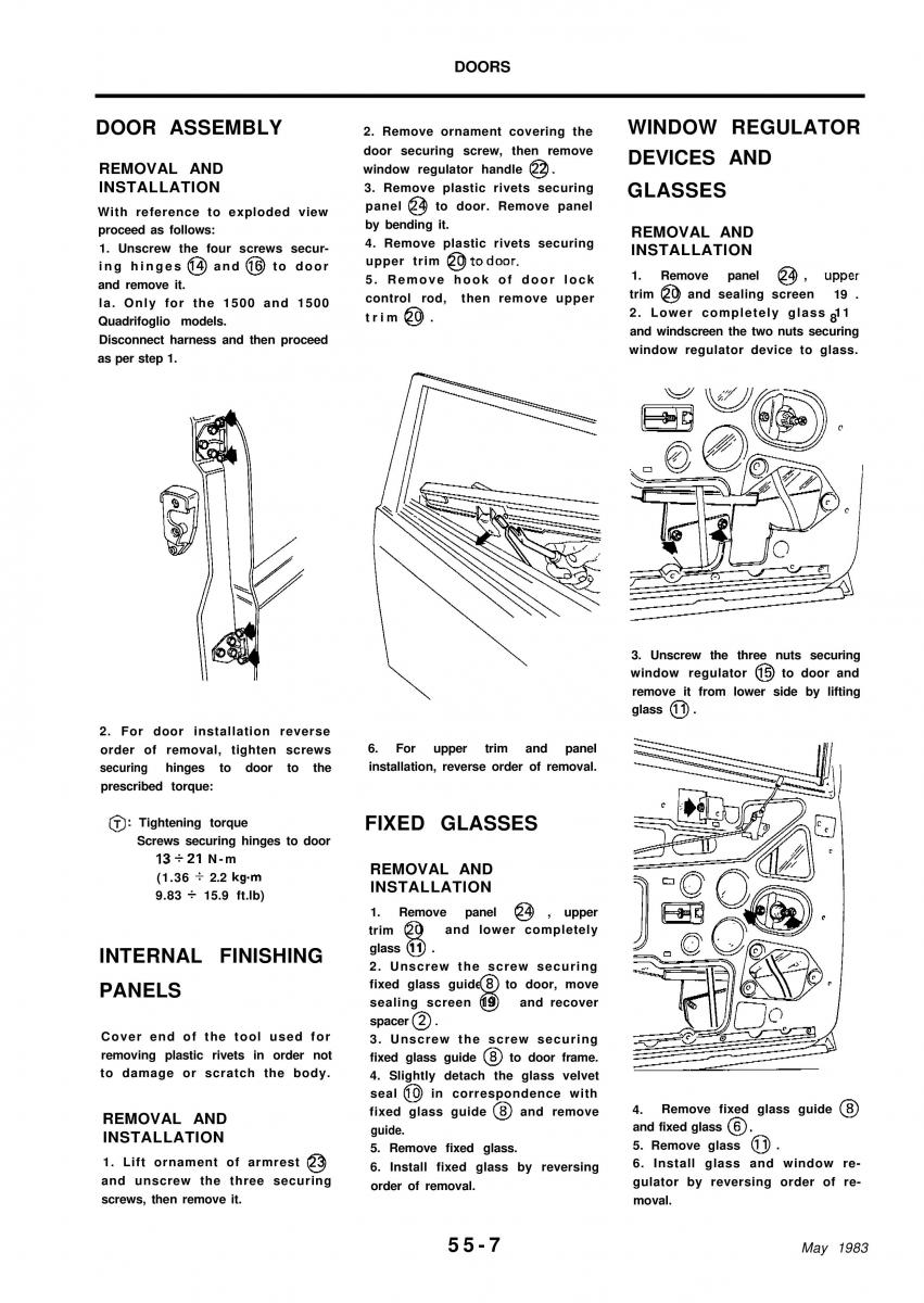 Alfa Romeo 33 owners manual / page 344