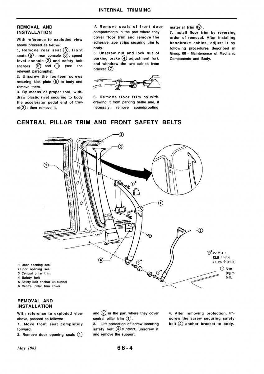 Alfa Romeo 33 owners manual / page 353