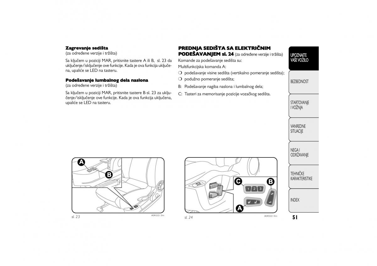 Alfa Romeo Giulietta vlasnicko uputstvo / page 52