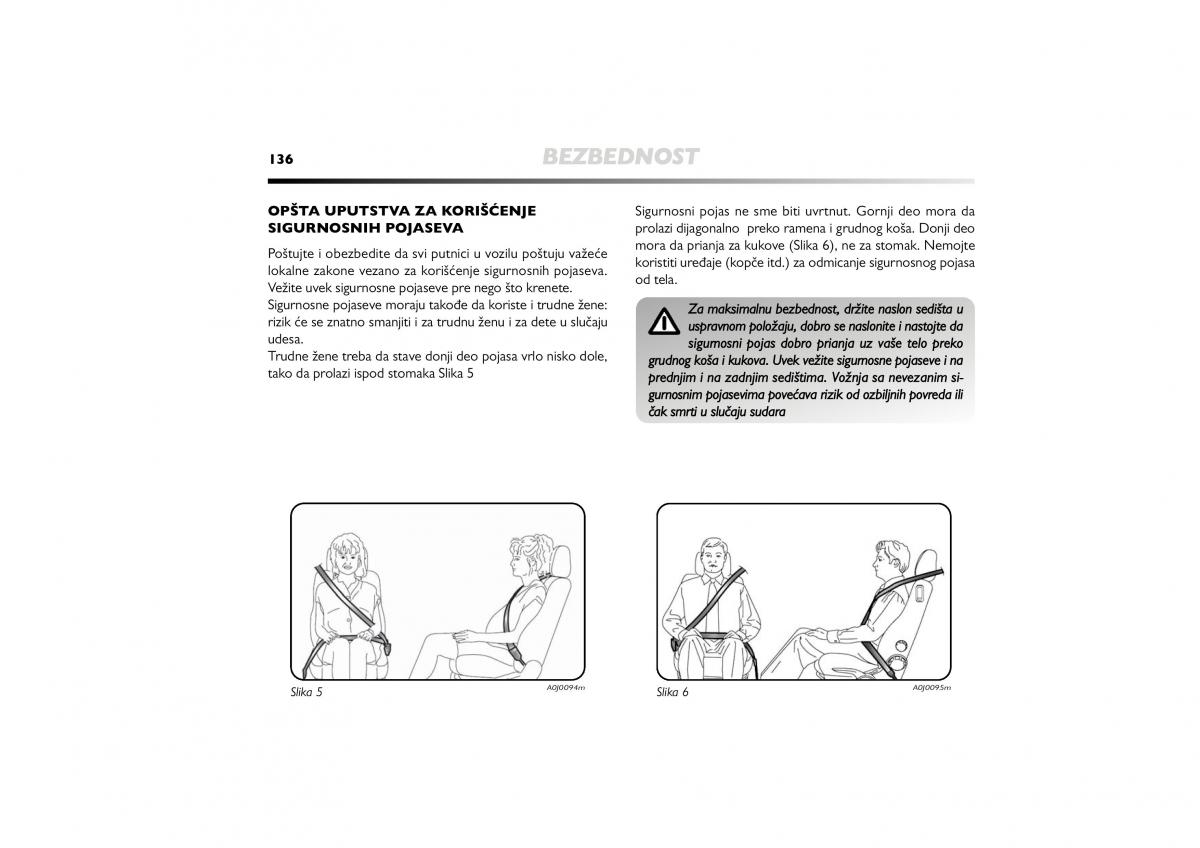 Alfa Romeo Mito vlasnicko uputstvo / page 137