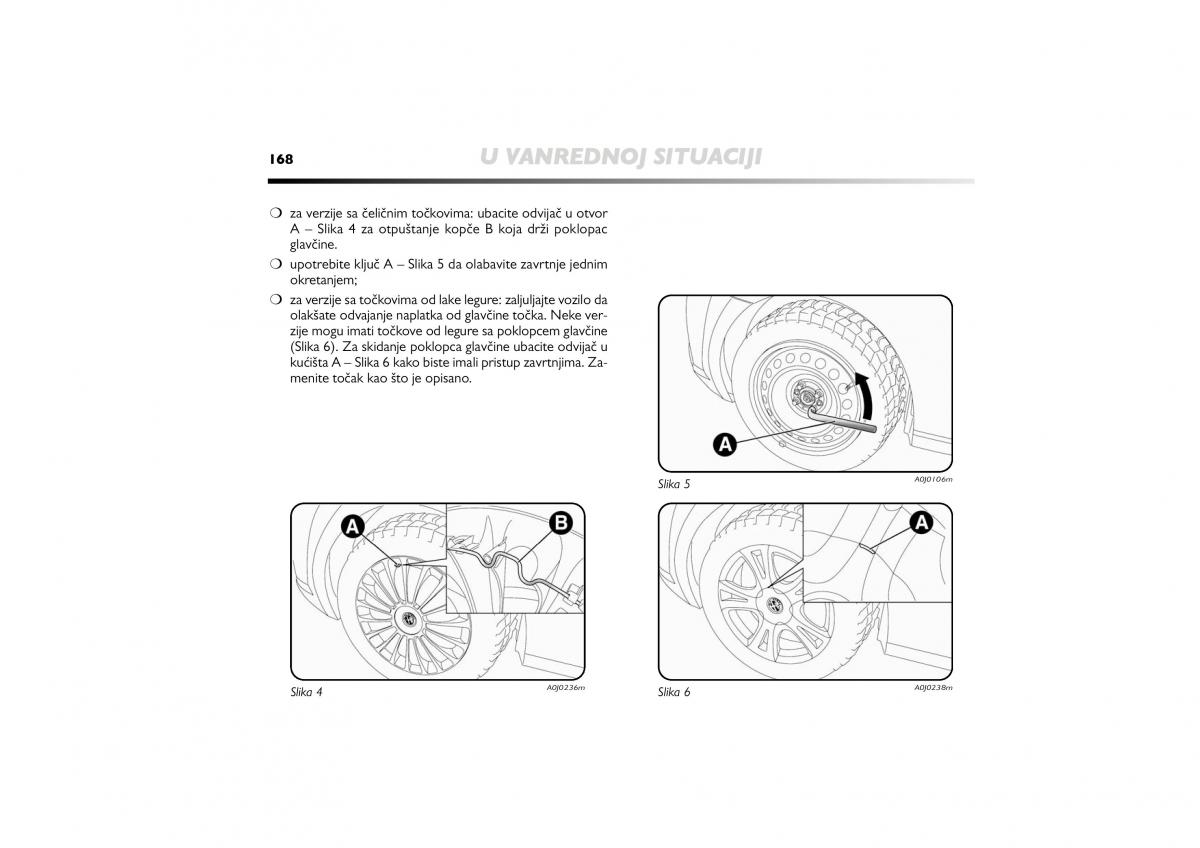 Alfa Romeo Mito vlasnicko uputstvo / page 169