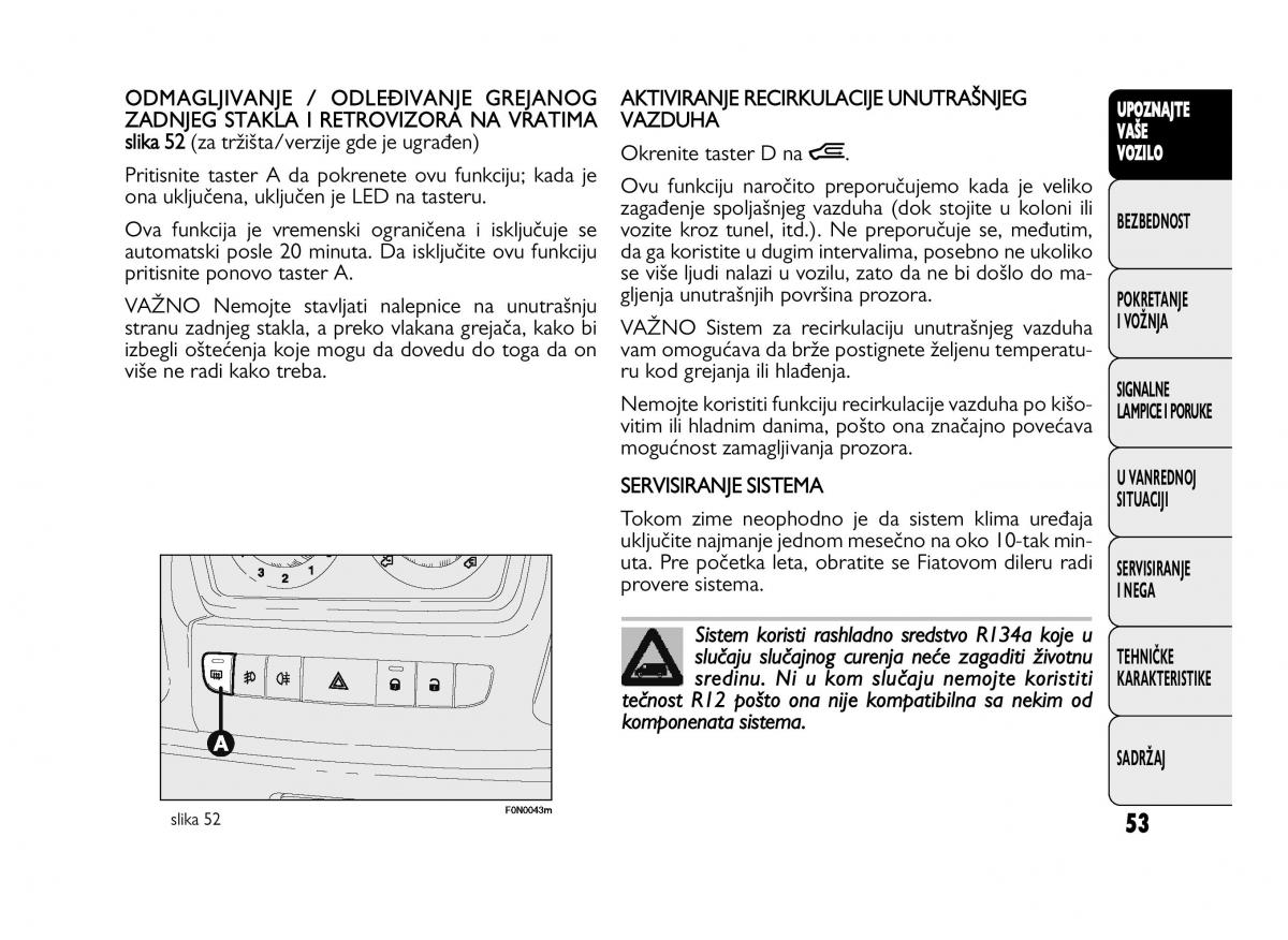 Fiat Ducato III 3 vlasnicko uputstvo / page 57