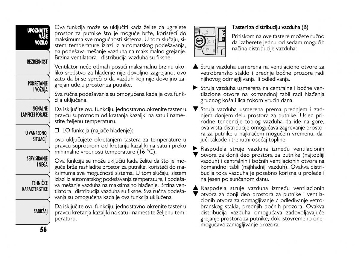 Fiat Ducato III 3 vlasnicko uputstvo / page 60