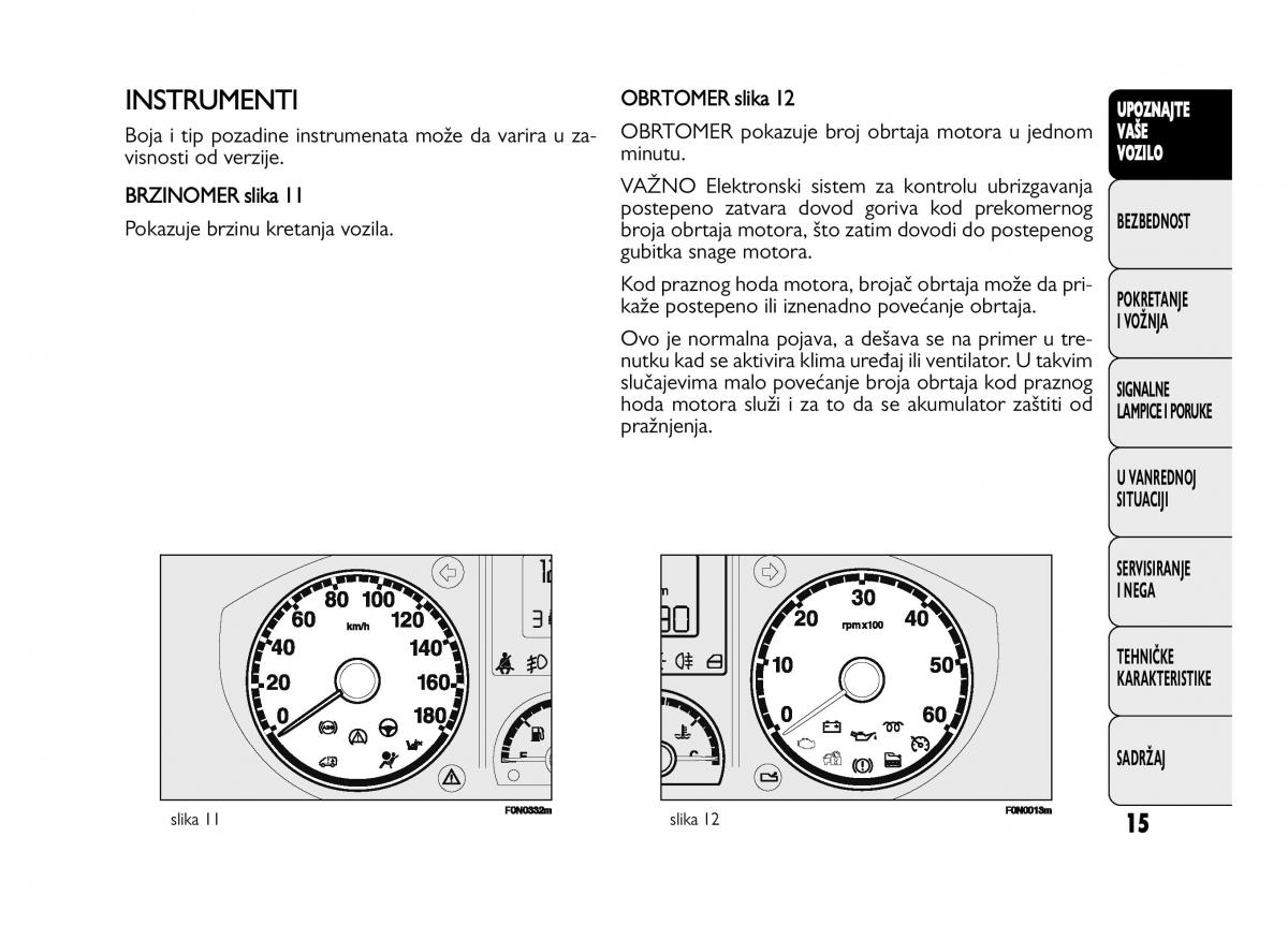 Fiat Ducato III 3 vlasnicko uputstvo / page 19