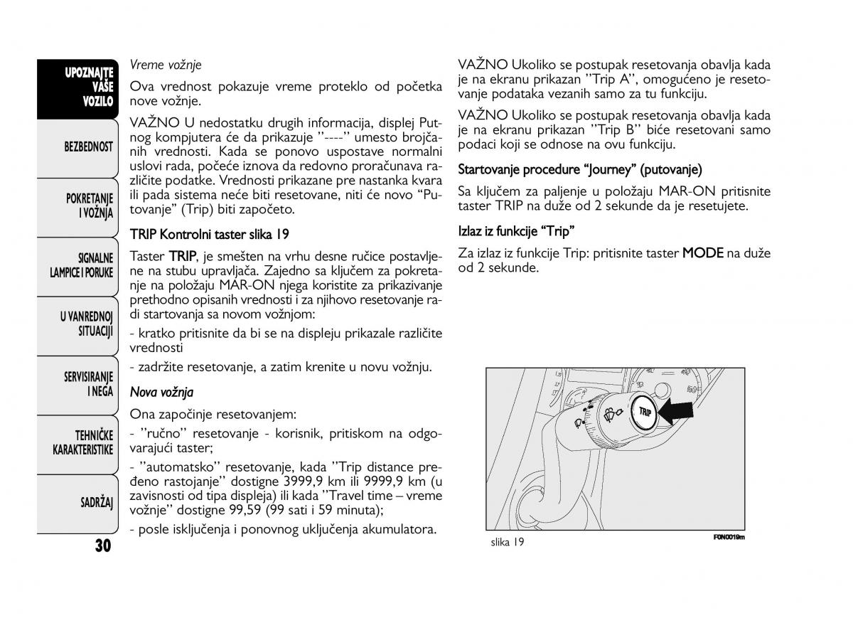 Fiat Ducato III 3 vlasnicko uputstvo / page 34