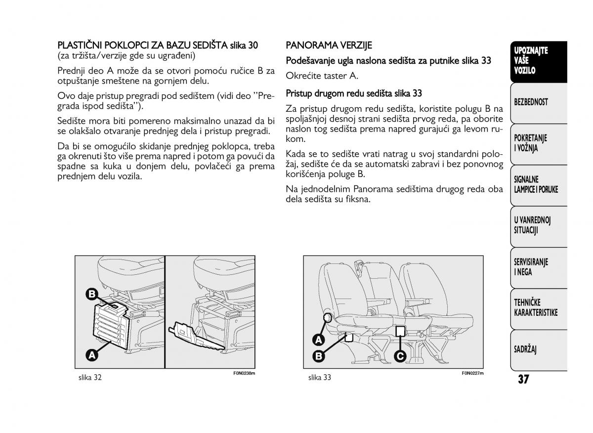 Fiat Ducato III 3 vlasnicko uputstvo / page 41