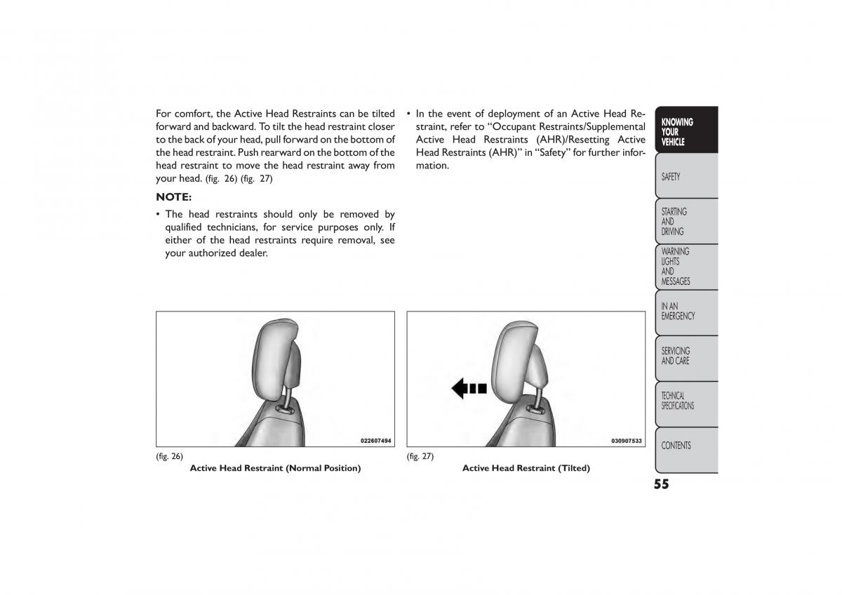 Fiat Freemont owners manual / page 61