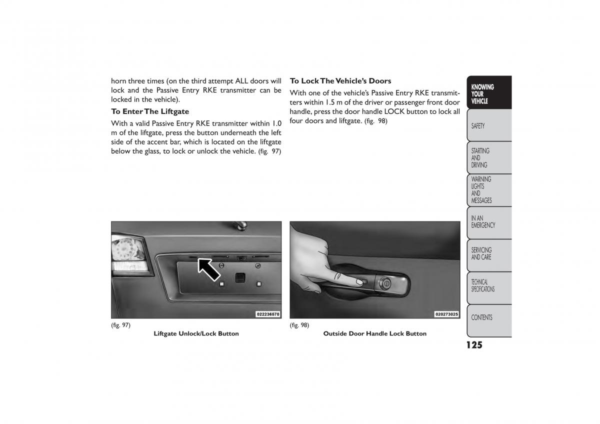 Fiat Freemont owners manual / page 131