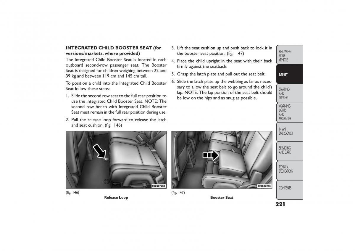 Fiat Freemont owners manual / page 227