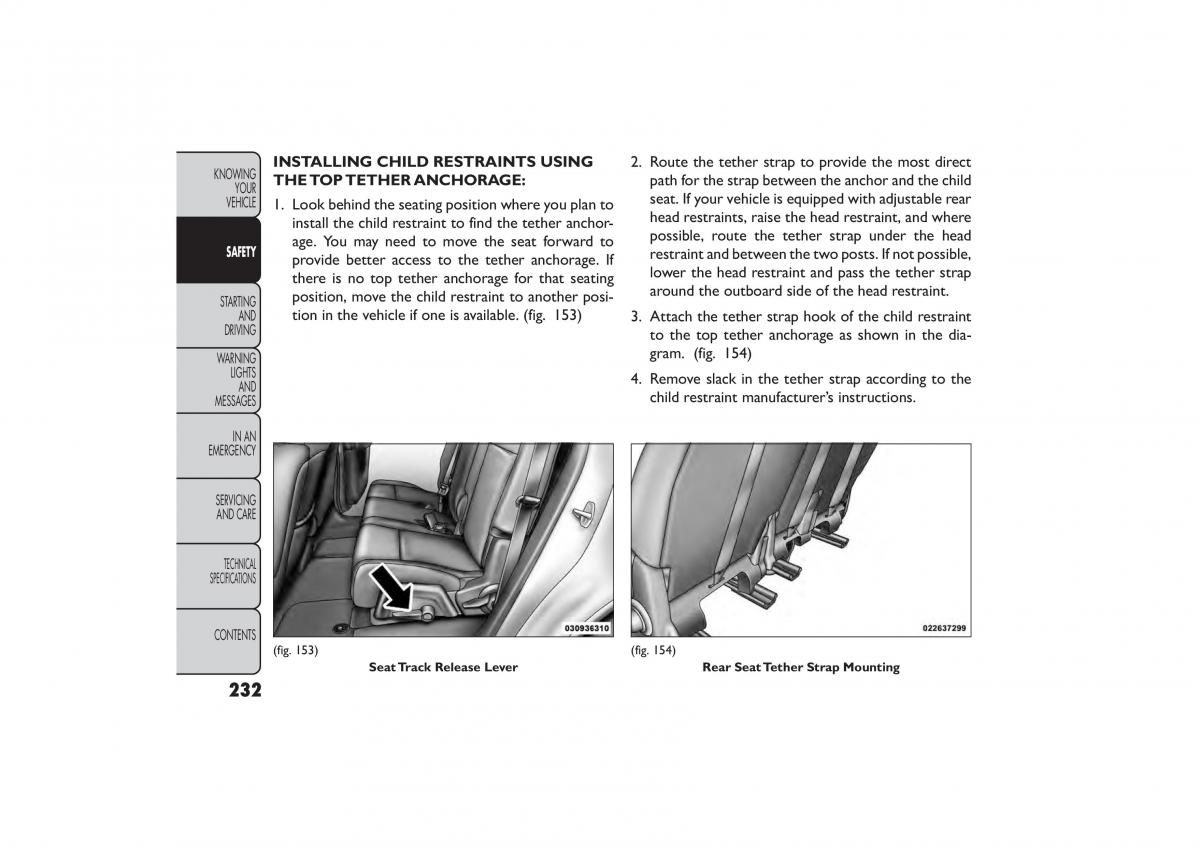 Fiat Freemont owners manual / page 238