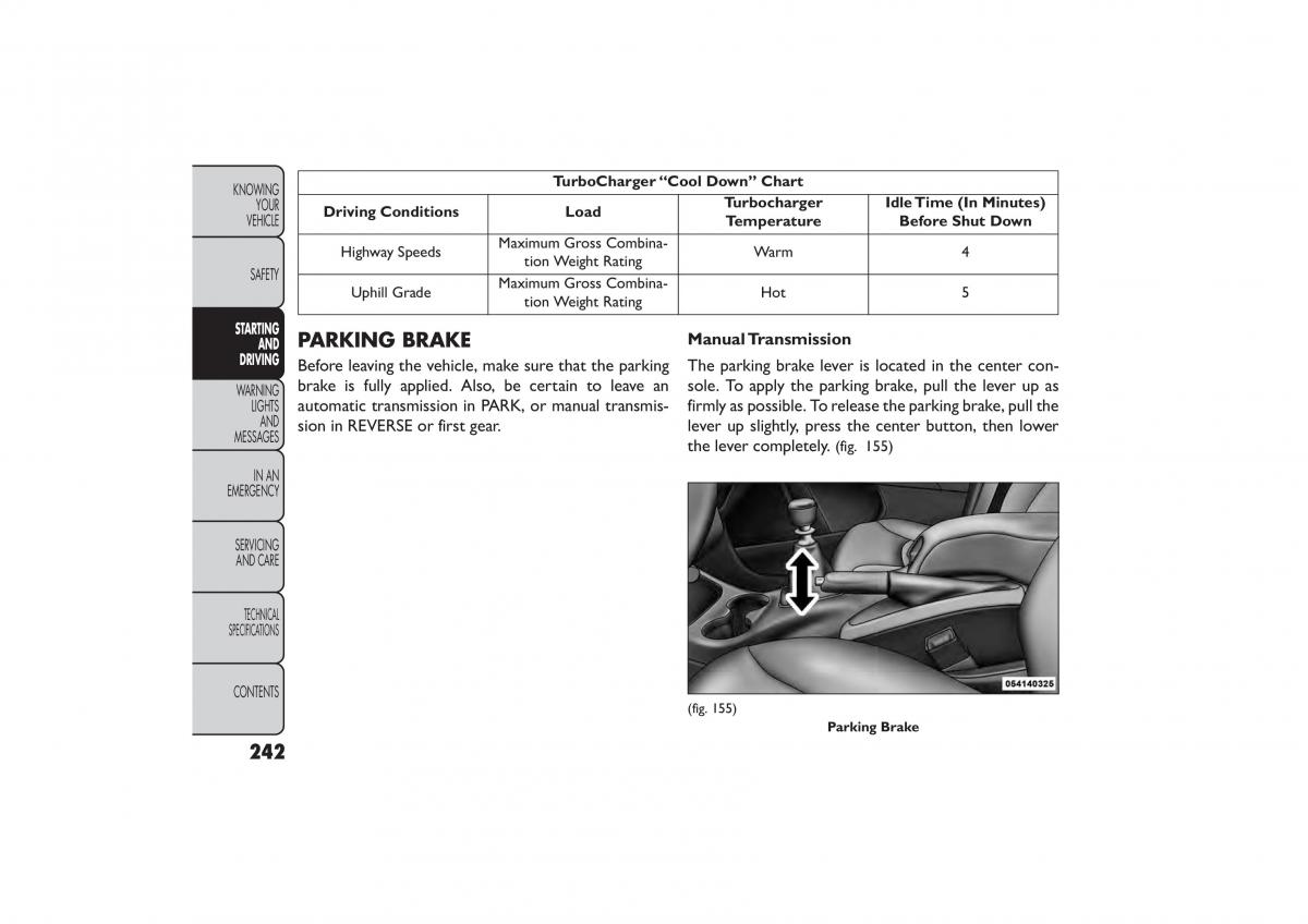 Fiat Freemont owners manual / page 248