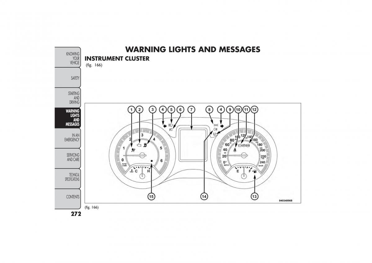 Fiat Freemont owners manual / page 278