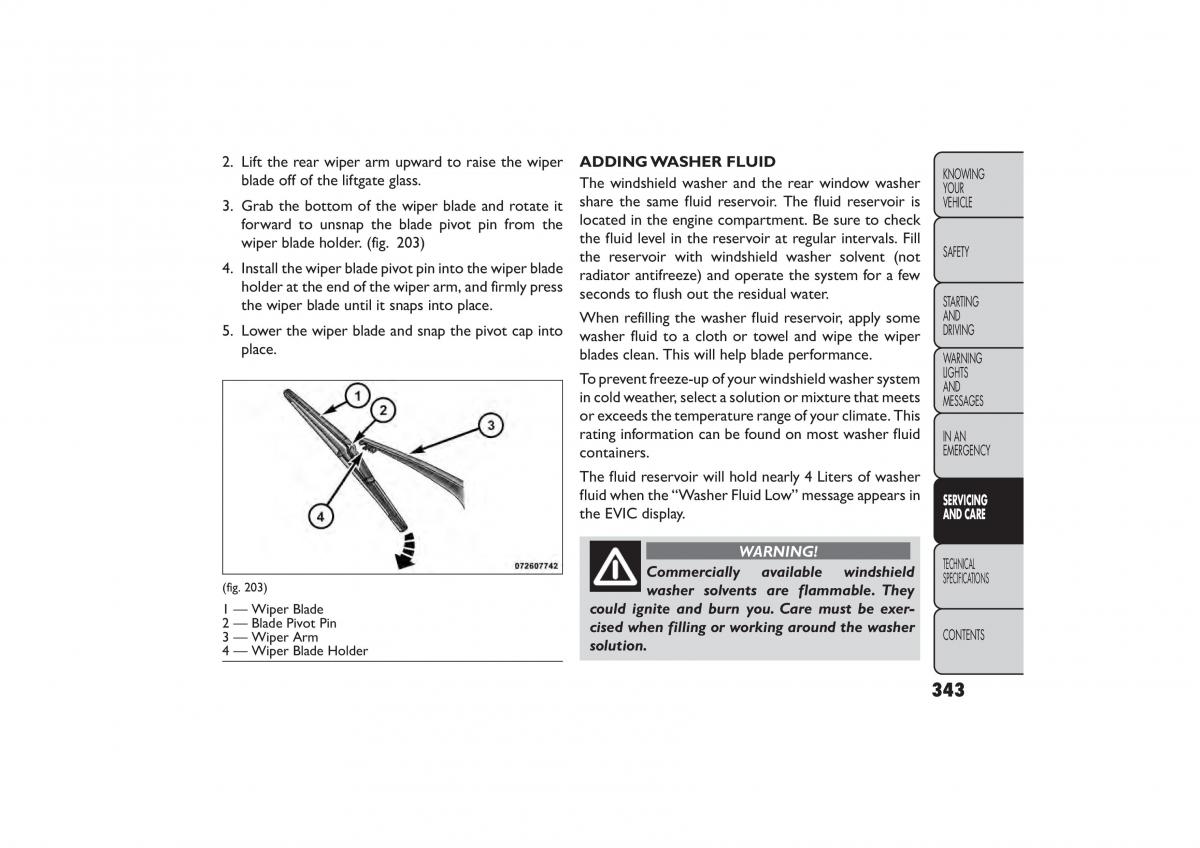 Fiat Freemont owners manual / page 349