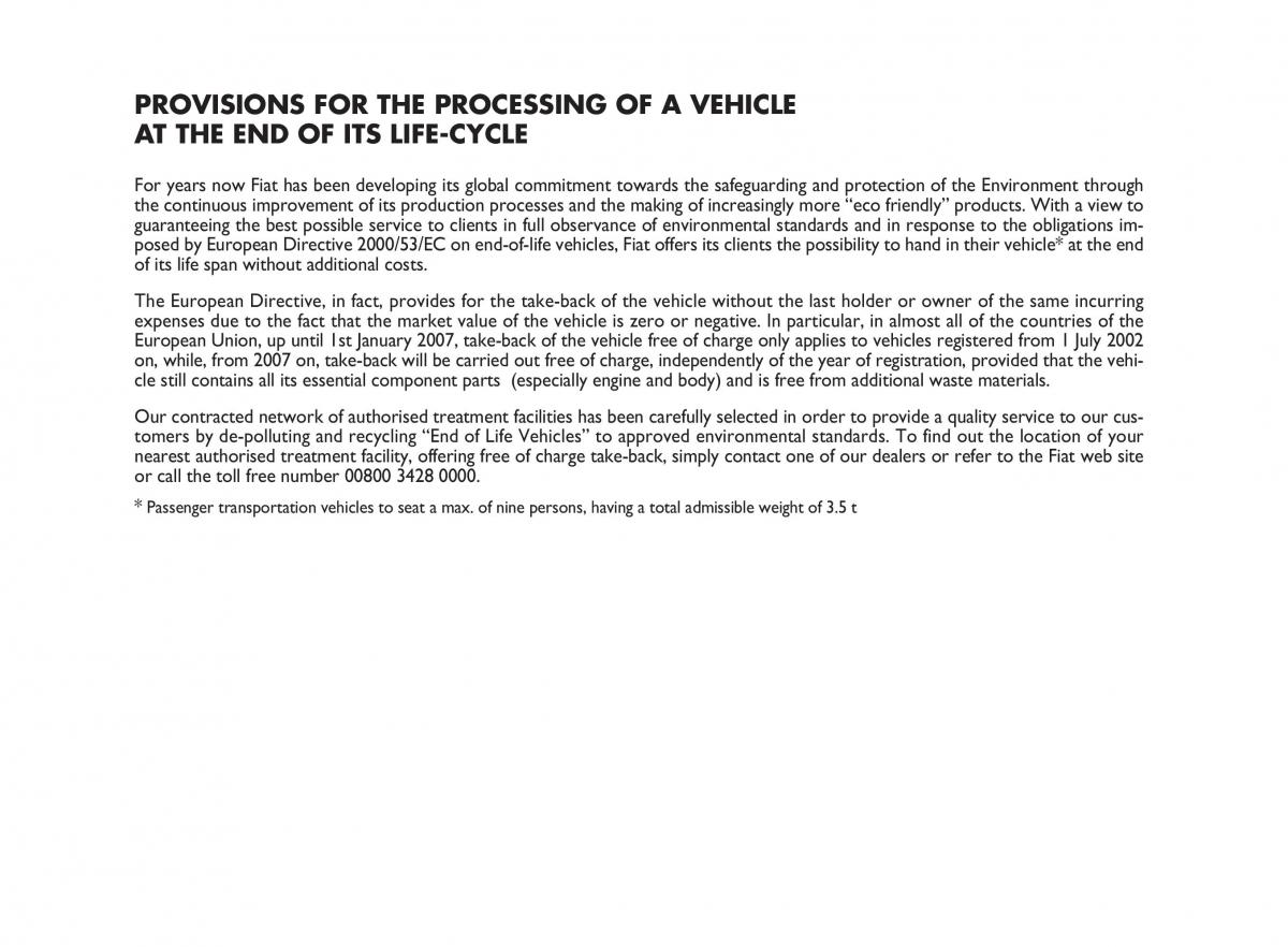 Fiat Punto II 2 owners manual / page 294