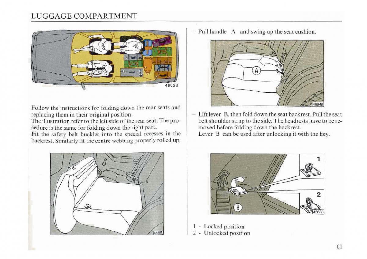 manual  Lancia Dedra owners manual / page 64