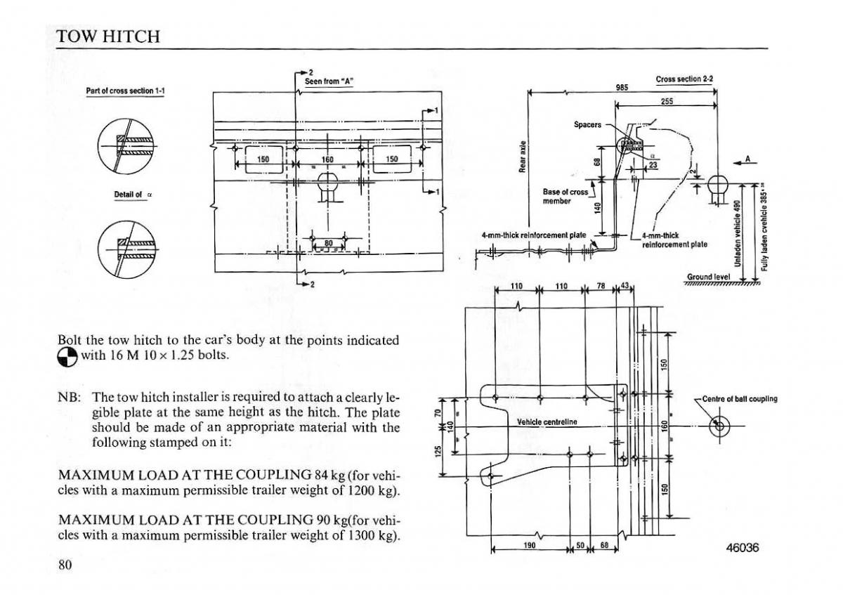 manual  Lancia Dedra owners manual / page 83