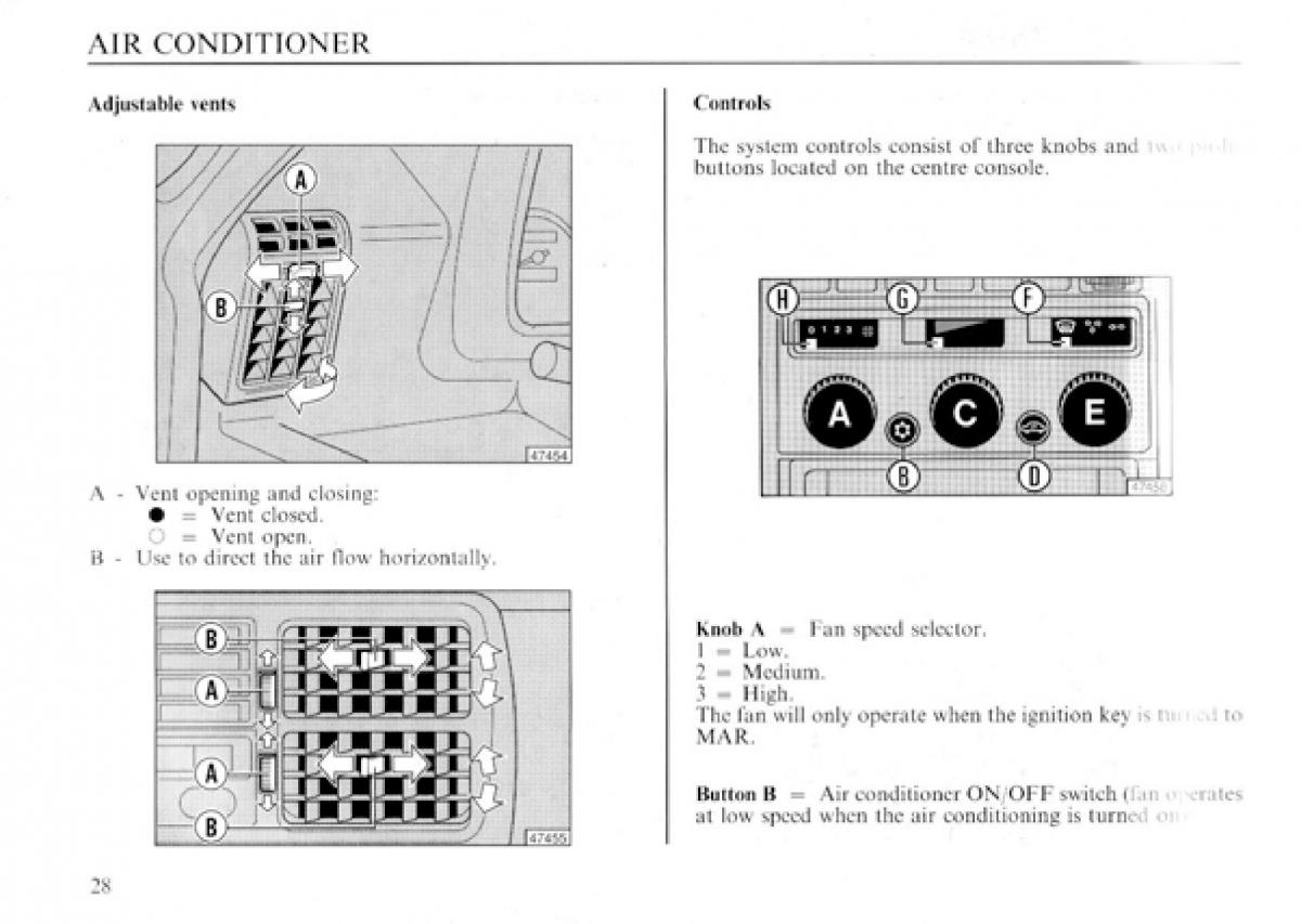 manual  Lancia Delta I 1 owners manual / page 29