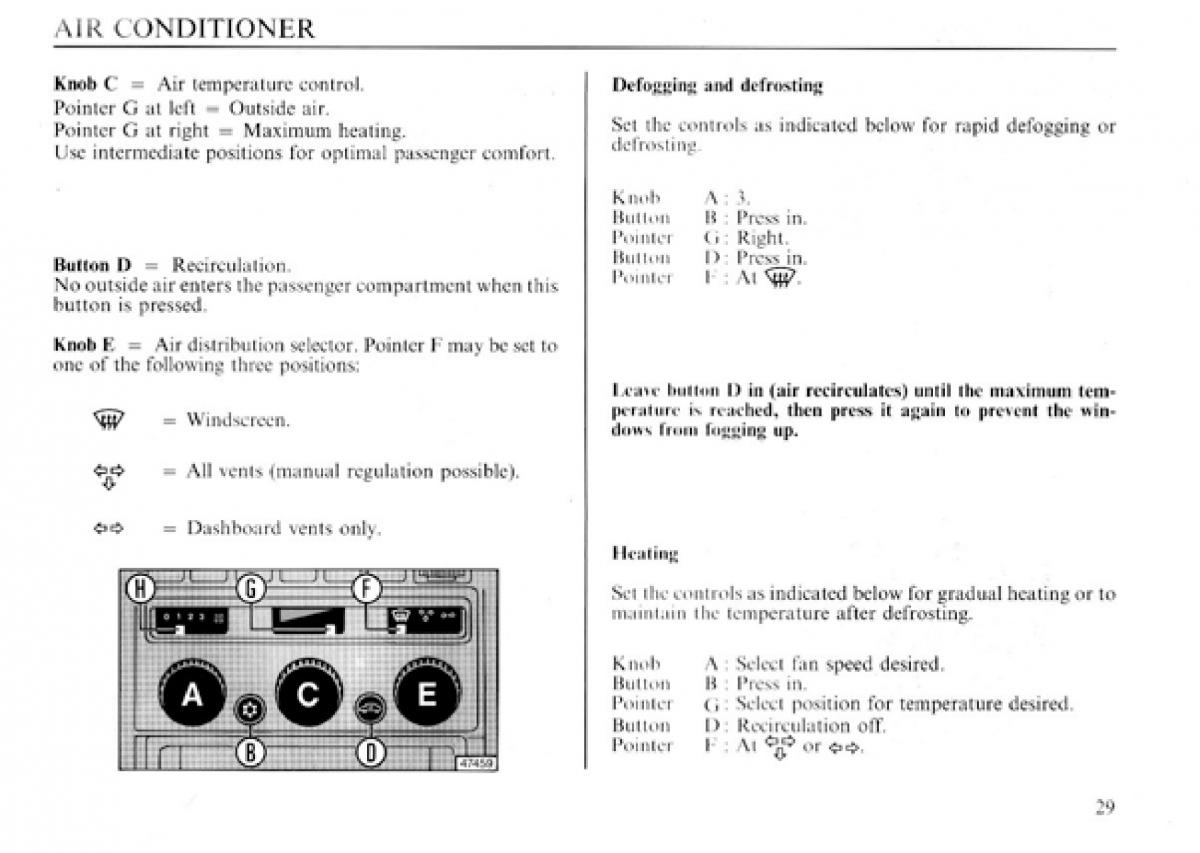 manual  Lancia Delta I 1 owners manual / page 30