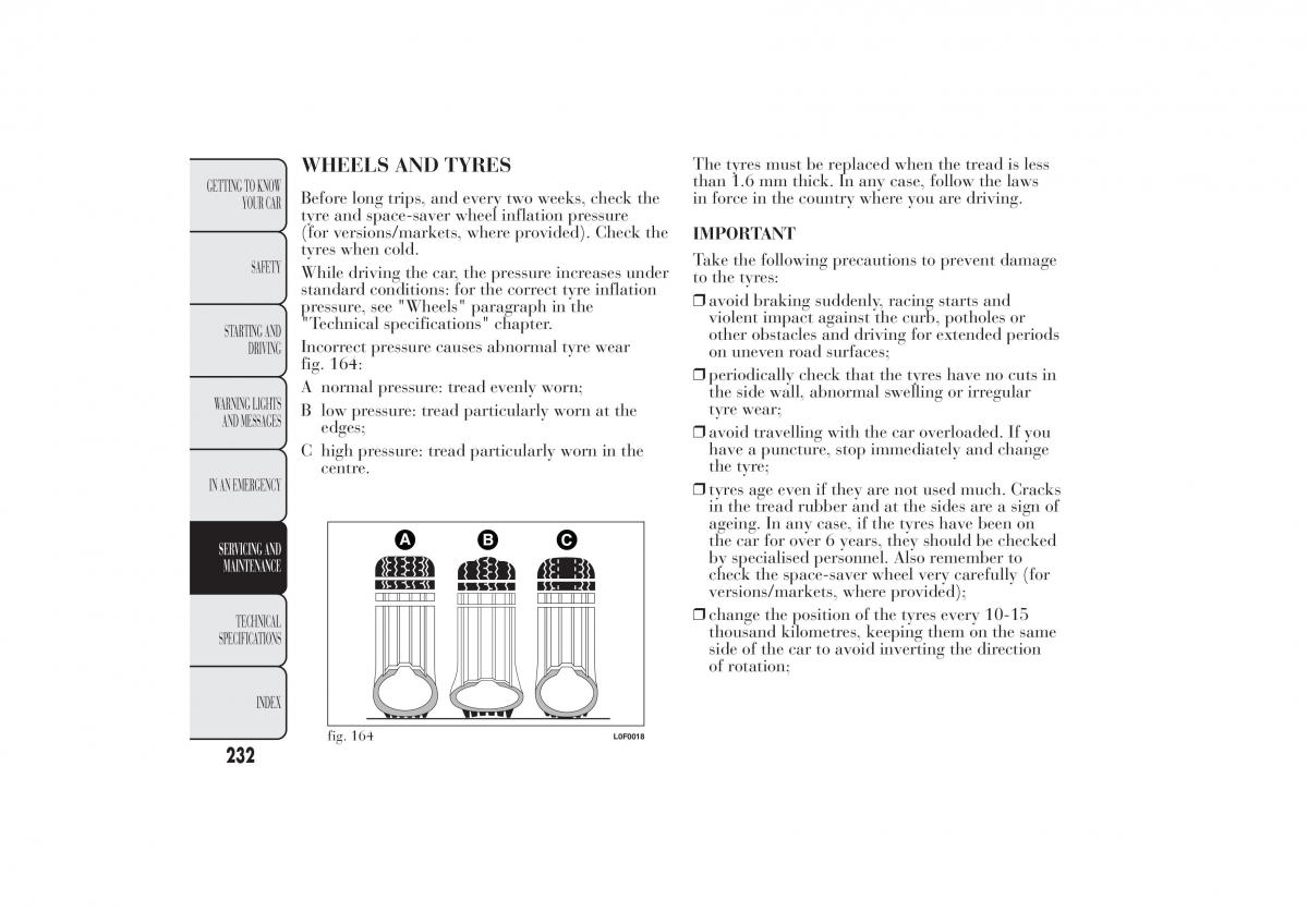 Lancia Ypsilon II 2 owners manual / page 236