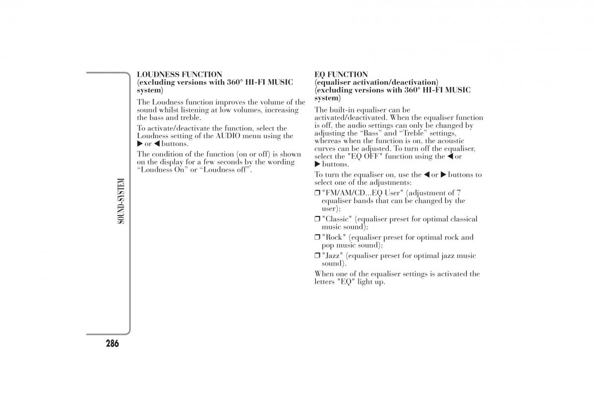 Lancia Ypsilon II 2 owners manual / page 290