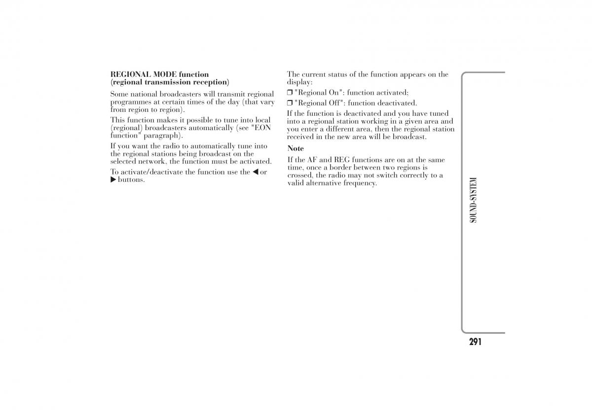 Lancia Ypsilon II 2 owners manual / page 295